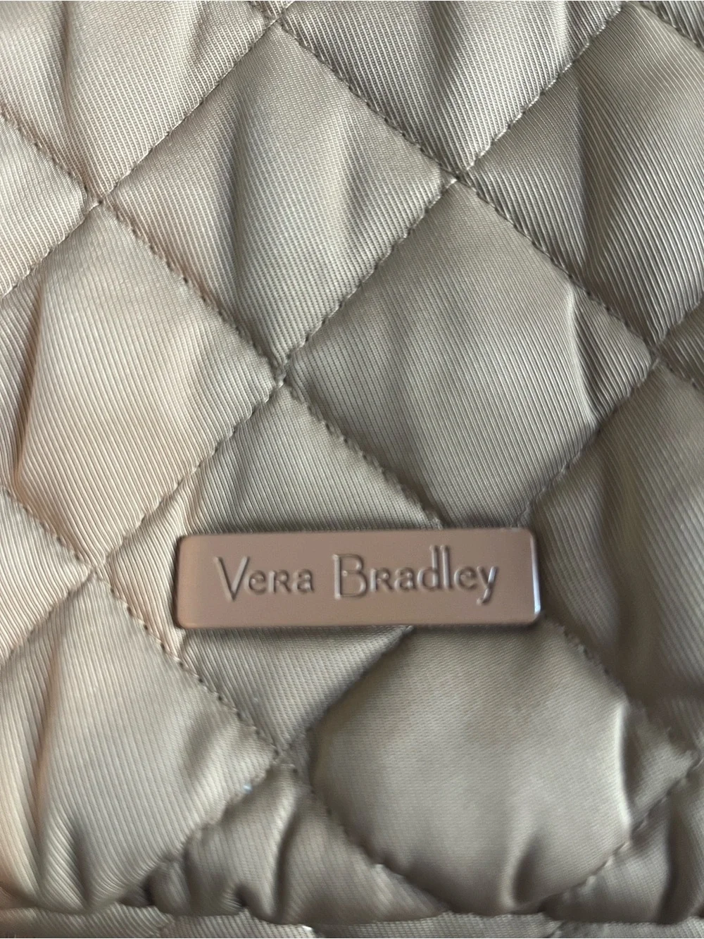 Vera Bradley Performance Twill Small Backpack in Meadowlark Tan